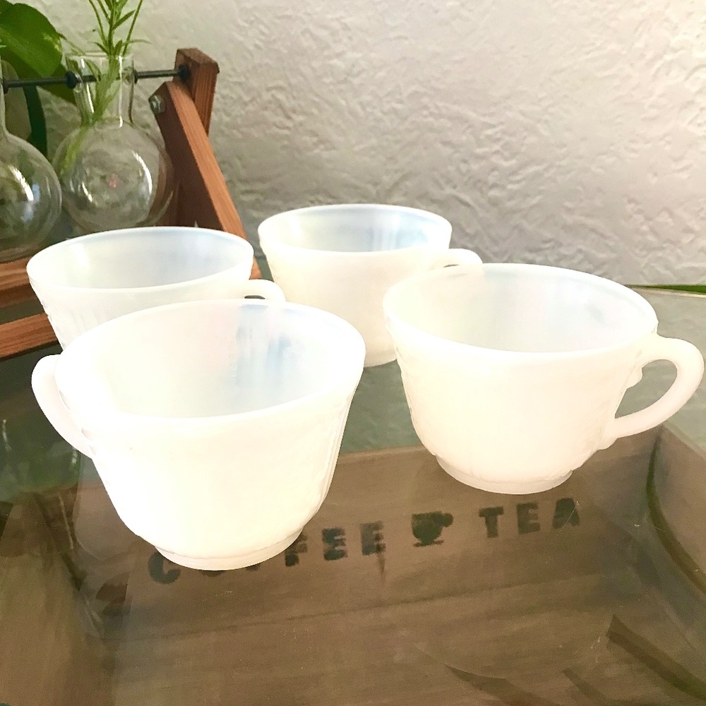 Macbeth-Evans Depression MONAX ‘American Sweetheart’ Tea or Coffee Cups set of 4